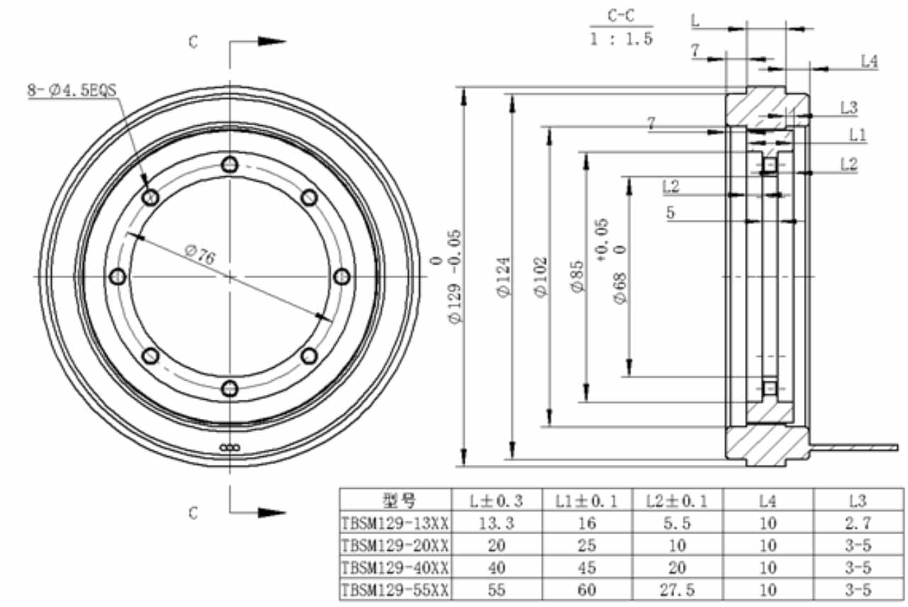 rahmenloser Motor