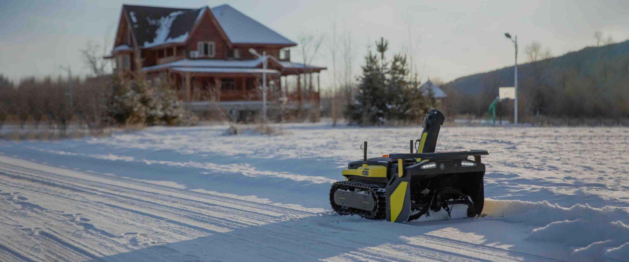 snow plow robot