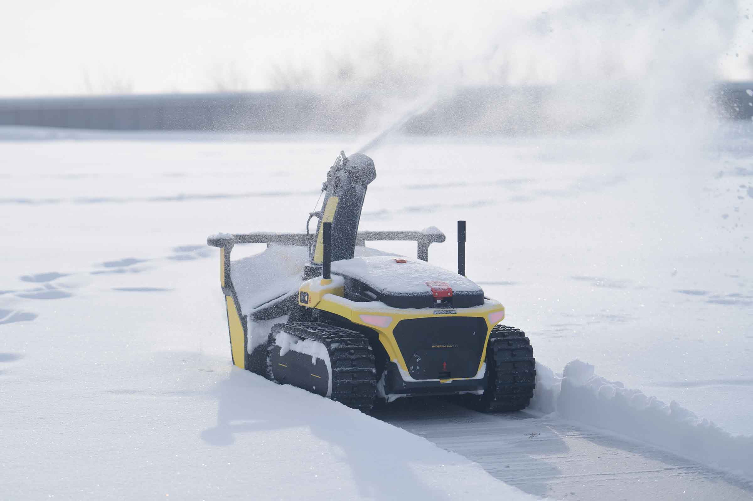 snow plow robot