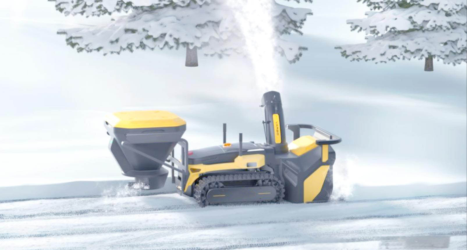snow plow robot