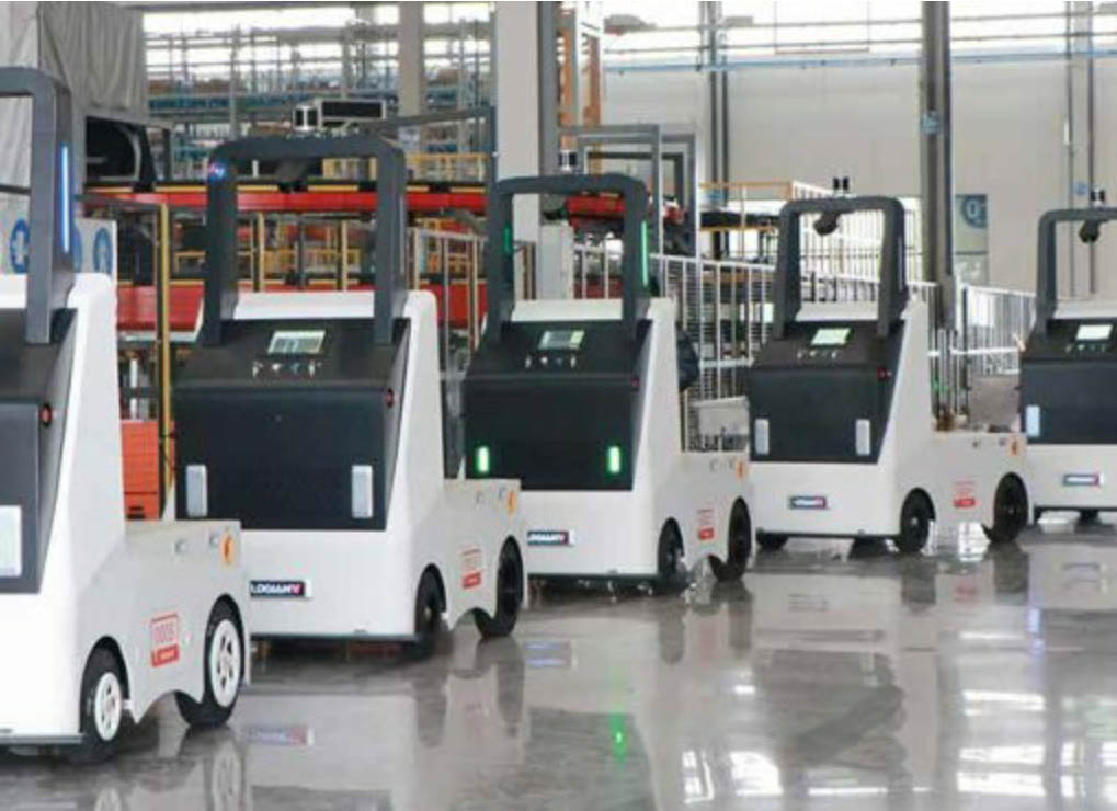 unmanned tractor trailer