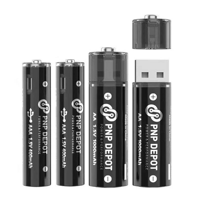 usb rechargeable aa batteries