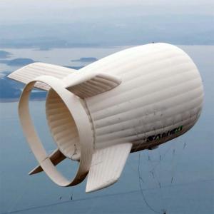World top of Stratospheric floating wind power generation system