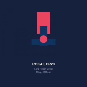 ROKAE CR20 Collaborative Robot - 20kg 6-Axis Long-Reach Cobot (1798mm)