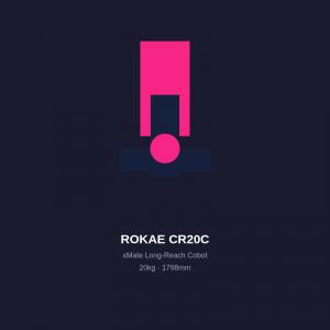 ROKAE CR20C xMate Collaborative Robot - 20kg 6-Axis Long-Reach Cobot (1798mm)