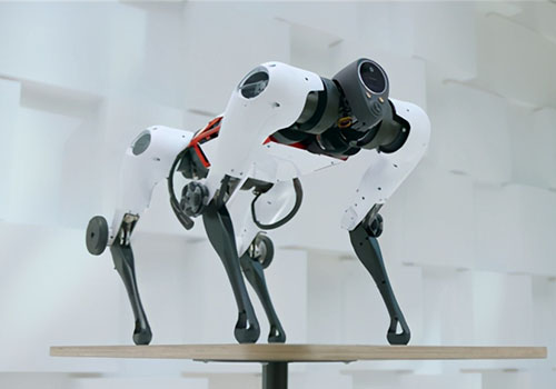 Tencent kündigte den neuen Fortschritt seines Roboterhundes Max an, der Parkour, Hürdenlauf und „andere Dinge aus einer Instanz ableiten“ kann.