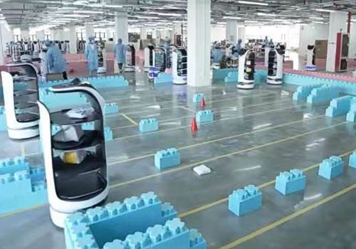 Tour durch den heißesten Roboter-Kellnerhersteller in ShenZhen