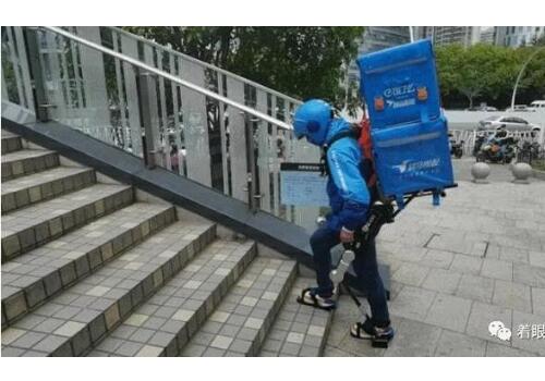 China Exoskelett-Roboter für Mitarbeiter im Imbiss
