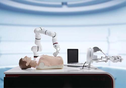 Intelligente Roboter, die den Menschen bei der medizinischen Behandlung helfen können