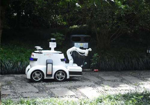 Roboter, die in Hangzhou Müll aufsammeln? Es ist fast ein Jahr her, seit er zur Arbeit gegangen ist!